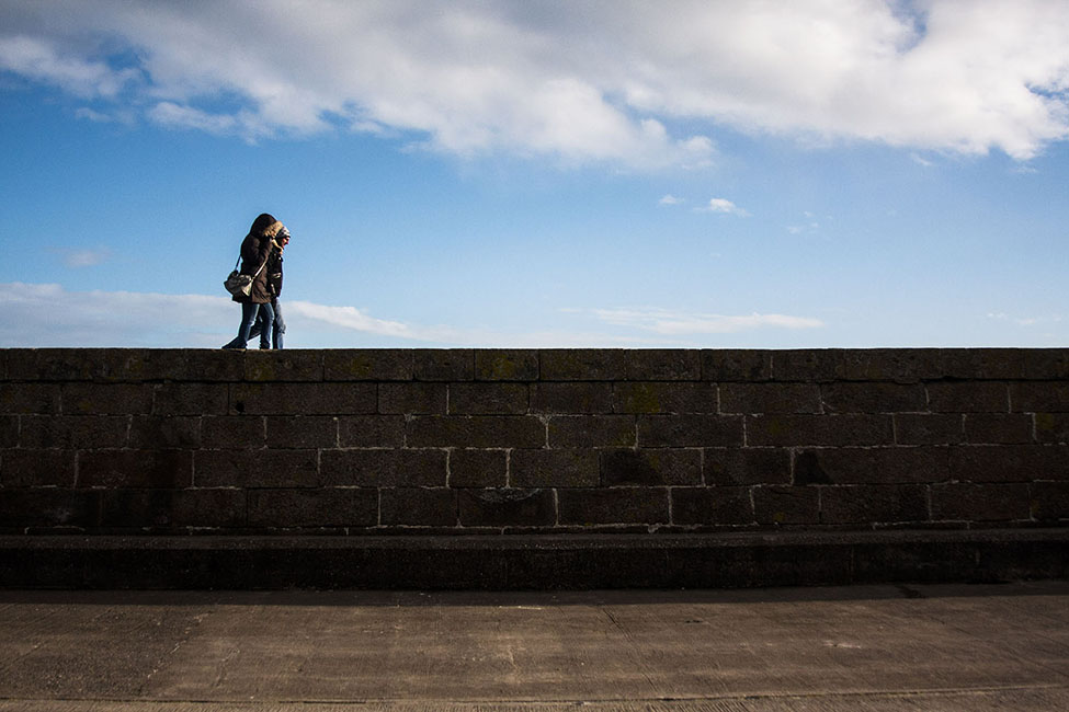 Il cielo di Irlanda ti copre di verde e ti annega di blu