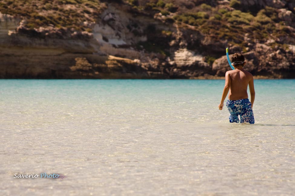 Lampedusa e il suo mare da sogno